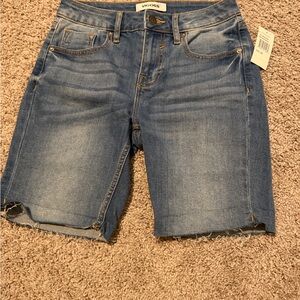 Vigoss Denim Blue Jean Shorts- nwt- size 24